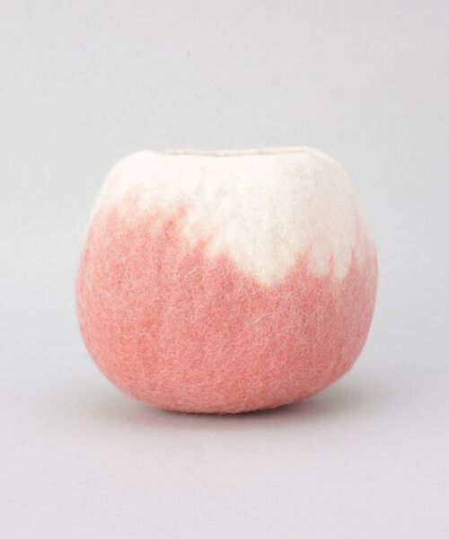 212 KITCHEN STORE / トゥーワントゥーキッチン ストア インテリア・インテリア雑貨 | ラウンド スモールバスケット H11×W15cm グラデPK | 詳細2