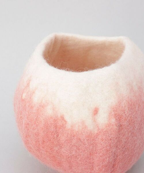 212 KITCHEN STORE / トゥーワントゥーキッチン ストア インテリア・インテリア雑貨 | ラウンド スモールバスケット H11×W15cm グラデPK | 詳細5