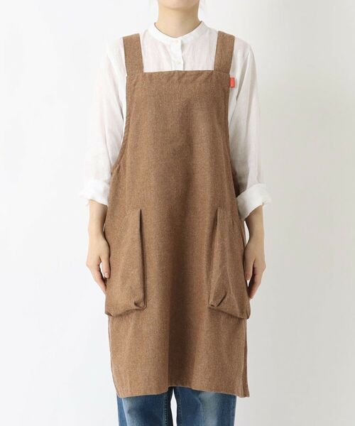 212 KITCHEN STORE / トゥーワントゥーキッチン ストア インテリア・生活雑貨・ホビー・ステーショナリー | エプロン レガッタリサイクルコットン アーモンド | 詳細1