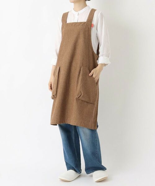 212 KITCHEN STORE / トゥーワントゥーキッチン ストア インテリア・生活雑貨・ホビー・ステーショナリー | エプロン レガッタリサイクルコットン アーモンド | 詳細11