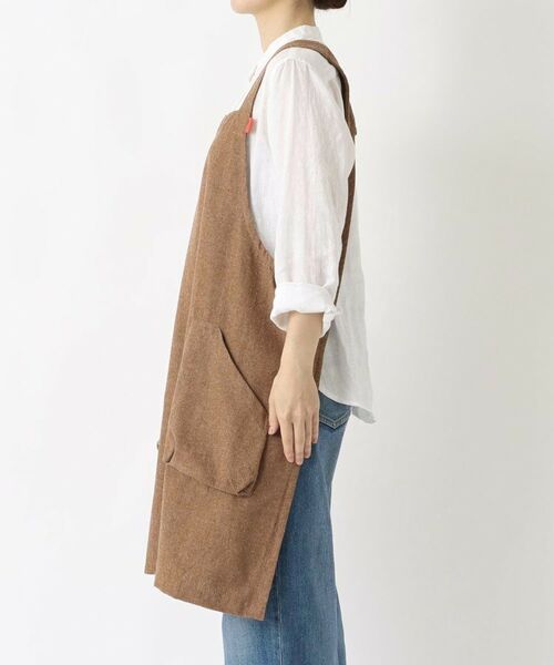 212 KITCHEN STORE / トゥーワントゥーキッチン ストア インテリア・生活雑貨・ホビー・ステーショナリー | エプロン レガッタリサイクルコットン アーモンド | 詳細2