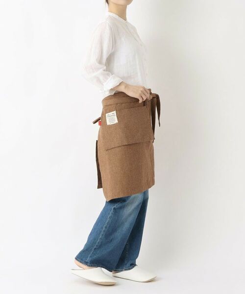 212 KITCHEN STORE / トゥーワントゥーキッチン ストア インテリア・生活雑貨・ホビー・ステーショナリー | ギャルソンエプロン リサイクルコットン アーモンド | 詳細11