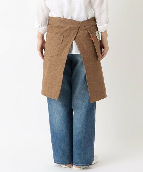 212 KITCHEN STORE / トゥーワントゥーキッチン ストア インテリア・生活雑貨・ホビー・ステーショナリー | ギャルソンエプロン リサイクルコットン アーモンド | 詳細3