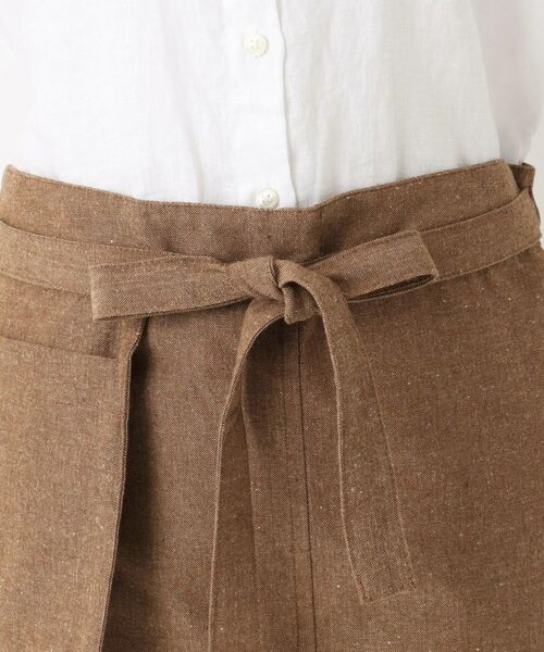 212 KITCHEN STORE / トゥーワントゥーキッチン ストア インテリア・生活雑貨・ホビー・ステーショナリー | ギャルソンエプロン リサイクルコットン アーモンド | 詳細4