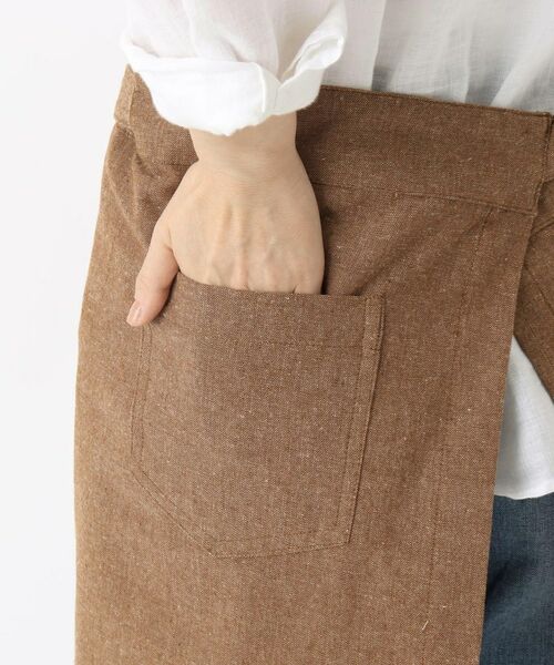 212 KITCHEN STORE / トゥーワントゥーキッチン ストア インテリア・生活雑貨・ホビー・ステーショナリー | ギャルソンエプロン リサイクルコットン アーモンド | 詳細6