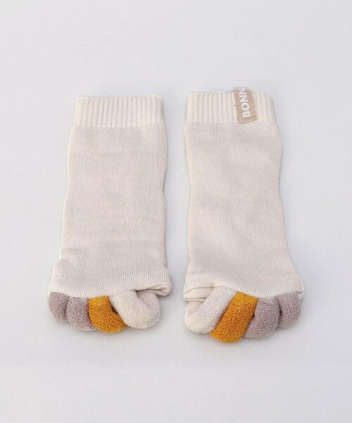 212 KITCHEN STORE / トゥーワントゥーキッチン ストア ソックス | ボンニュイ！ 発熱足指ソックス OW | 詳細1