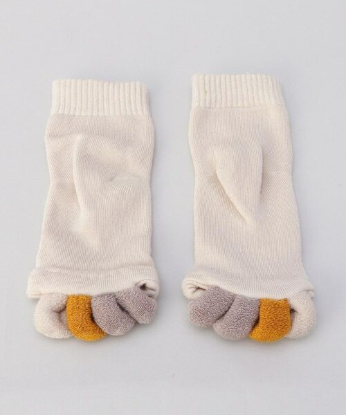 212 KITCHEN STORE / トゥーワントゥーキッチン ストア ソックス | ボンニュイ！ 発熱足指ソックス OW | 詳細2
