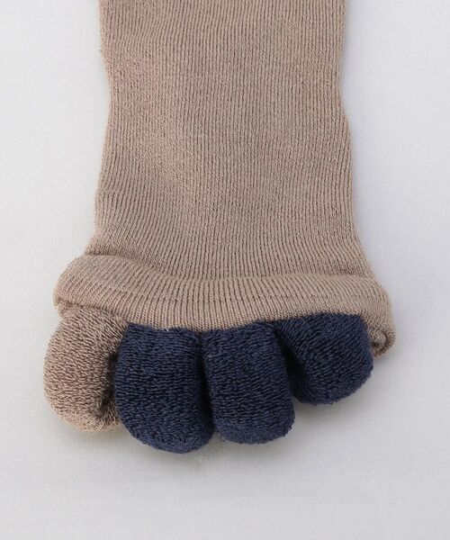 212 KITCHEN STORE / トゥーワントゥーキッチン ストア ソックス | ボンニュイ！ 発熱足指ソックス BE | 詳細5