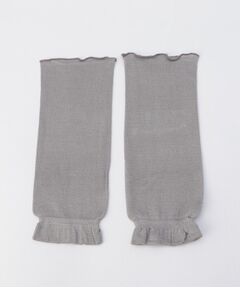 212 KITCHEN STORE / トゥーワントゥーキッチン ストア レッグウォーマー | 極暖シルク 薄手レッグウォーマー 鉛色 ＜絹屋＞