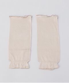 212 KITCHEN STORE / トゥーワントゥーキッチン ストア レッグウォーマー | 極暖シルク 薄手レッグウォーマー 黄金色 ＜絹屋＞