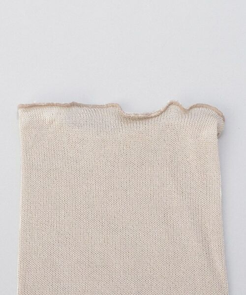 212 KITCHEN STORE / トゥーワントゥーキッチン ストア レッグウォーマー | 極暖シルク 薄手レッグウォーマー 黄金色 ＜絹屋＞ | 詳細2