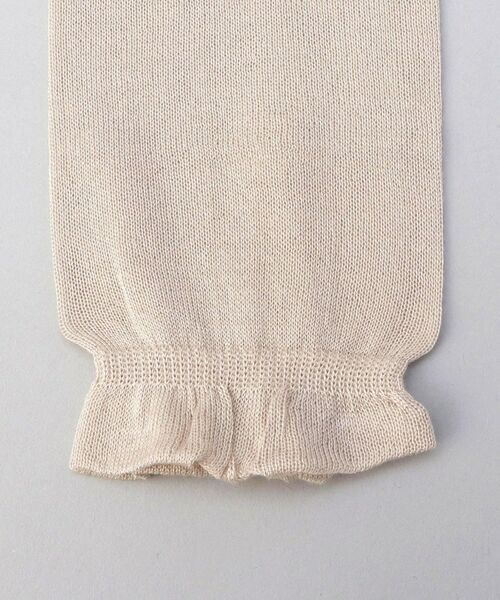 212 KITCHEN STORE / トゥーワントゥーキッチン ストア レッグウォーマー | 極暖シルク 薄手レッグウォーマー 黄金色 ＜絹屋＞ | 詳細3