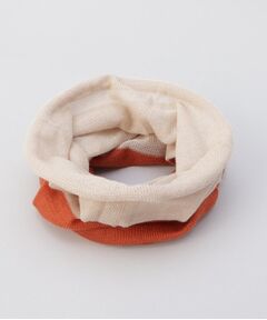 212 KITCHEN STORE / トゥーワントゥーキッチン ストア ネックウォーマー・イヤーマフ | 極暖シルク ネックウォーマー20 朱色×黄金 ＜絹屋＞