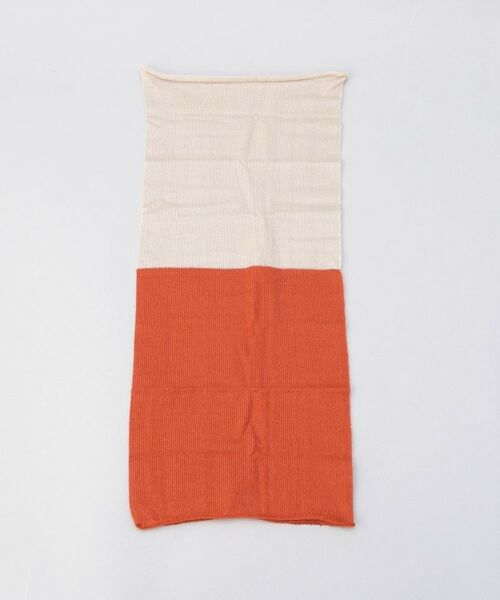 212 KITCHEN STORE / トゥーワントゥーキッチン ストア ネックウォーマー・イヤーマフ | 極暖シルク ネックウォーマー20 朱色×黄金 ＜絹屋＞ | 詳細2