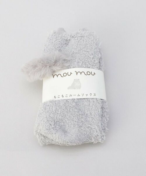 212 KITCHEN STORE / トゥーワントゥーキッチン ストア ソックス | スナグルキャット もこもこルームソックス GY | 詳細8