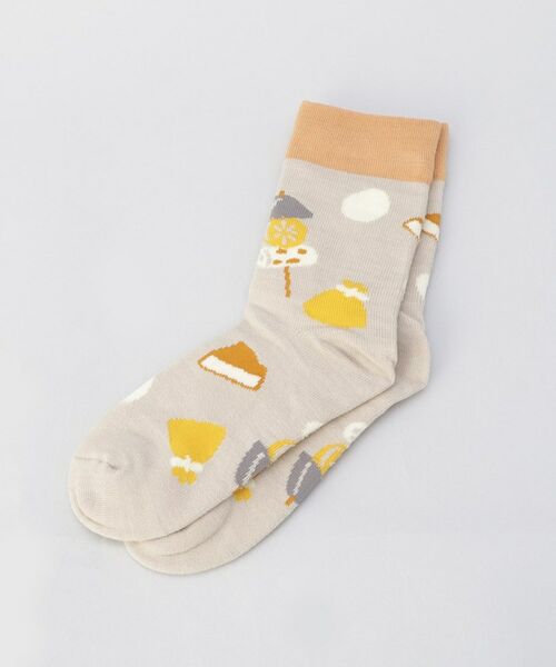 212 KITCHEN STORE / トゥーワントゥーキッチン ストア ソックス | オデンビヨリ冷えとりソックス BE | 詳細1