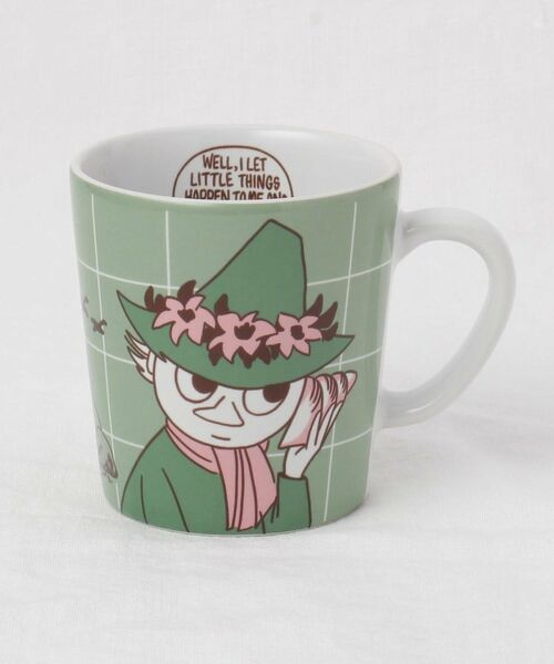 212 KITCHEN STORE / トゥーワントゥーキッチン ストア グラス・マグカップ | POP マグ0.3L スナフキン ＜MOOMIN ARABIA＞ | 詳細1