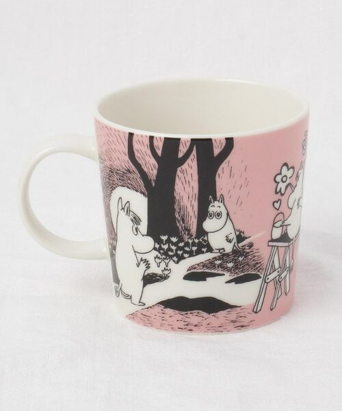 212 KITCHEN STORE / トゥーワントゥーキッチン ストア グラス・マグカップ | クラシック マグ0.3L LOVE ＜MOOMIN ARABIA＞ | 詳細2