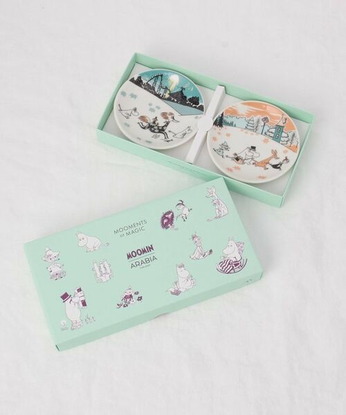 212 KITCHEN STORE / トゥーワントゥーキッチン ストア 食器 | ムーミンバレー ミニプレート セット ＜MOOMIN ARABIA＞ | 詳細5