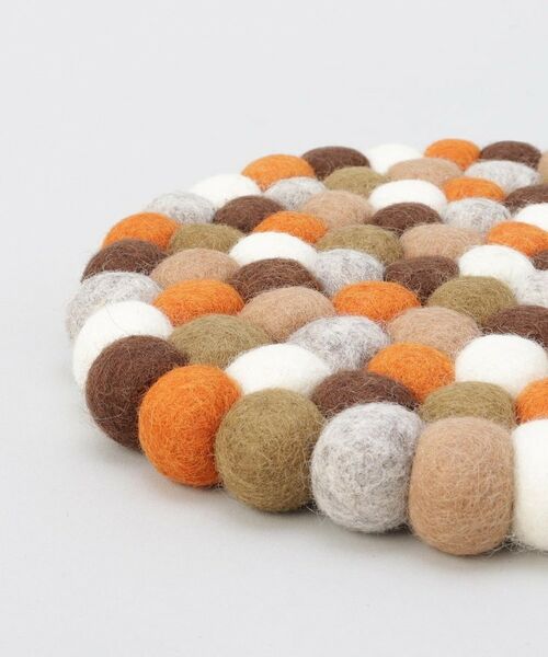 212 KITCHEN STORE / トゥーワントゥーキッチン ストア キッチンツール | ポコポコラウンド 鍋敷き 21cm BR | 詳細2