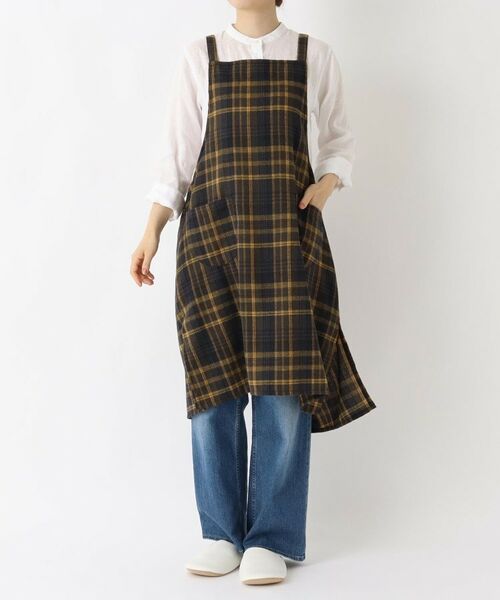 212 KITCHEN STORE / トゥーワントゥーキッチン ストア インテリア・生活雑貨・ホビー・ステーショナリー | タータンチェックエプロン YE | 詳細10