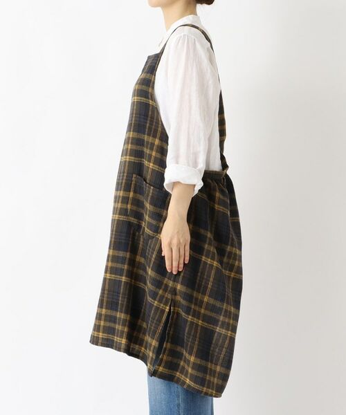 212 KITCHEN STORE / トゥーワントゥーキッチン ストア インテリア・生活雑貨・ホビー・ステーショナリー | タータンチェックエプロン YE | 詳細2