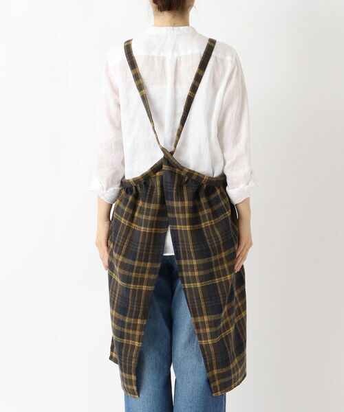 212 KITCHEN STORE / トゥーワントゥーキッチン ストア インテリア・生活雑貨・ホビー・ステーショナリー | タータンチェックエプロン YE | 詳細3