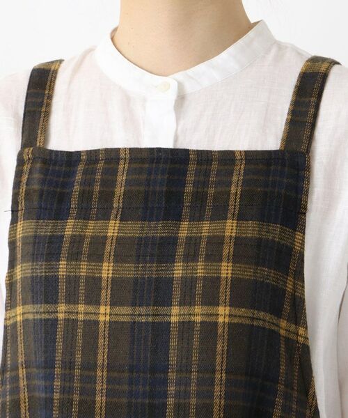 212 KITCHEN STORE / トゥーワントゥーキッチン ストア インテリア・生活雑貨・ホビー・ステーショナリー | タータンチェックエプロン YE | 詳細4