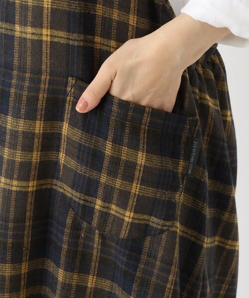 212 KITCHEN STORE / トゥーワントゥーキッチン ストア インテリア・生活雑貨・ホビー・ステーショナリー | タータンチェックエプロン YE | 詳細6