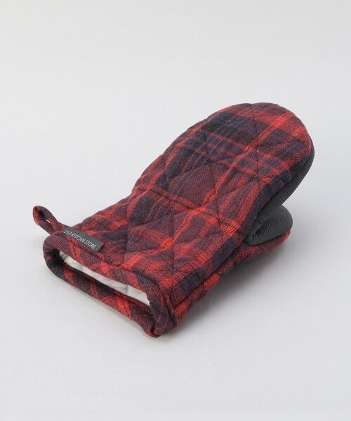 212 KITCHEN STORE / トゥーワントゥーキッチン ストア インテリア・生活雑貨・ホビー・ステーショナリー | タータンチェック耐熱ミトン RD | 詳細1