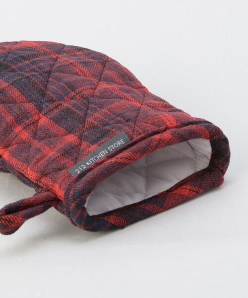 212 KITCHEN STORE / トゥーワントゥーキッチン ストア インテリア・生活雑貨・ホビー・ステーショナリー | タータンチェック耐熱ミトン RD | 詳細4
