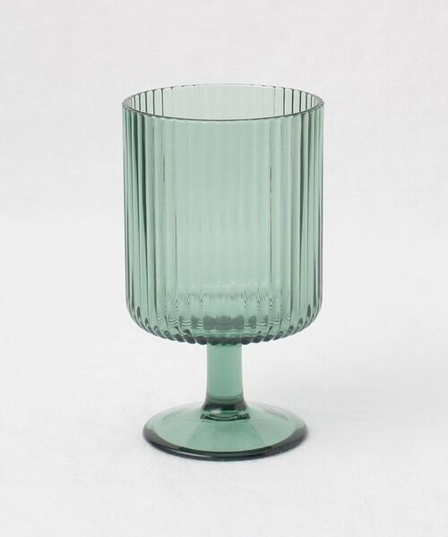 212 KITCHEN STORE / トゥーワントゥーキッチン ストア グラス・マグカップ | メサ スタッキングゴブレットグラス 300ml GR ＜ABODE アボード＞ | 詳細1