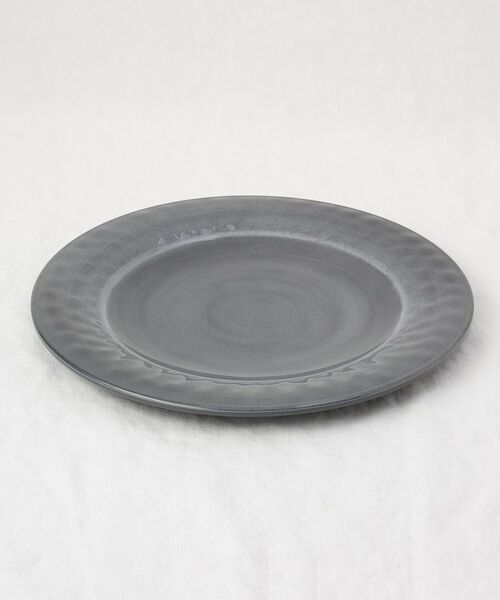 212 KITCHEN STORE / トゥーワントゥーキッチン ストア 食器 | クラックル ディナープレート 27cm GY ＜ABODE アボード＞ | 詳細1