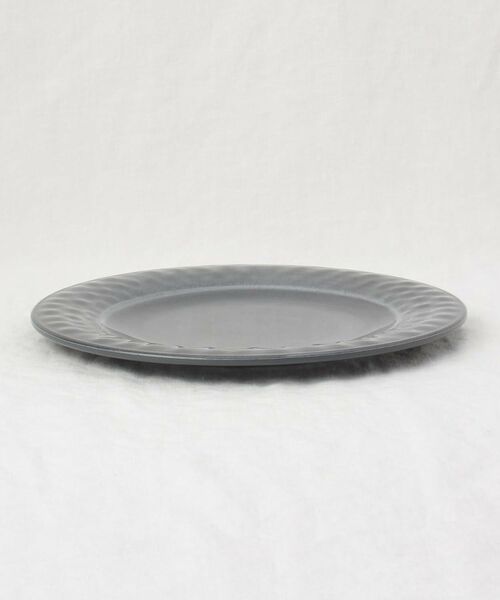 212 KITCHEN STORE / トゥーワントゥーキッチン ストア 食器 | クラックル ディナープレート 27cm GY ＜ABODE アボード＞ | 詳細2