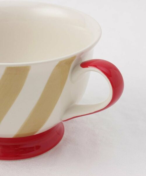 212 KITCHEN STORE / トゥーワントゥーキッチン ストア グラス・マグカップ | ゴーランド スープマグ BE×RD | 詳細6