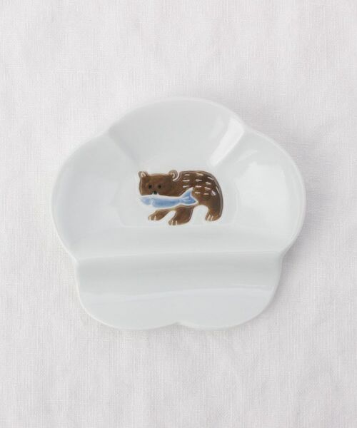 212 KITCHEN STORE / トゥーワントゥーキッチン ストア 食器 | ニッポン絵皿 箸置き小皿 しゃけ熊 | 詳細3