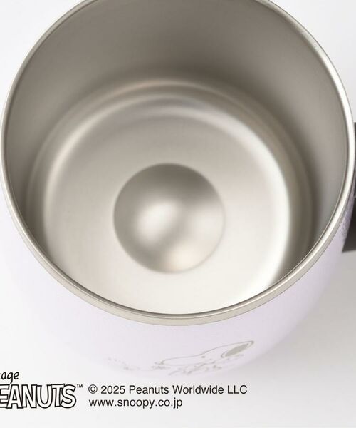 212 KITCHEN STORE / トゥーワントゥーキッチン ストア グラス・マグカップ | PEANUTS 蓋つきステンレスマグShort PURPLE ＜BRUNO ブルーノ＞ | 詳細3