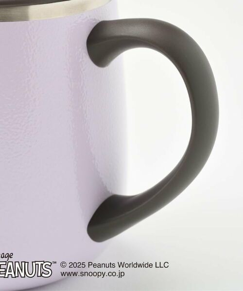 212 KITCHEN STORE / トゥーワントゥーキッチン ストア グラス・マグカップ | PEANUTS 蓋つきステンレスマグShort PURPLE ＜BRUNO ブルーノ＞ | 詳細4