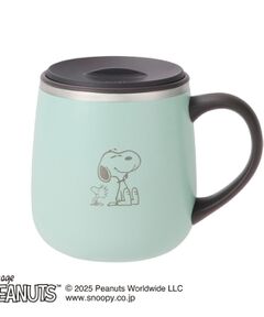212 KITCHEN STORE / トゥーワントゥーキッチン ストア グラス・マグカップ | PEANUTS 蓋つきステンレスマグShort MINT GREEN ＜BRUNO ブルーノ＞