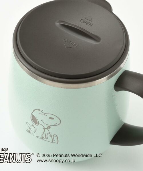 212 KITCHEN STORE / トゥーワントゥーキッチン ストア グラス・マグカップ | PEANUTS 蓋つきステンレスマグShort MINT GREEN ＜BRUNO ブルーノ＞ | 詳細5