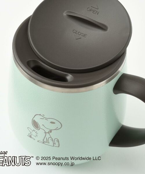 212 KITCHEN STORE / トゥーワントゥーキッチン ストア グラス・マグカップ | PEANUTS 蓋つきステンレスマグShort MINT GREEN ＜BRUNO ブルーノ＞ | 詳細6