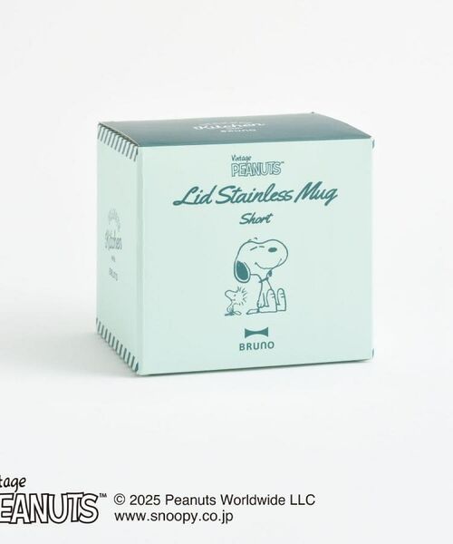212 KITCHEN STORE / トゥーワントゥーキッチン ストア グラス・マグカップ | PEANUTS 蓋つきステンレスマグShort MINT GREEN ＜BRUNO ブルーノ＞ | 詳細8