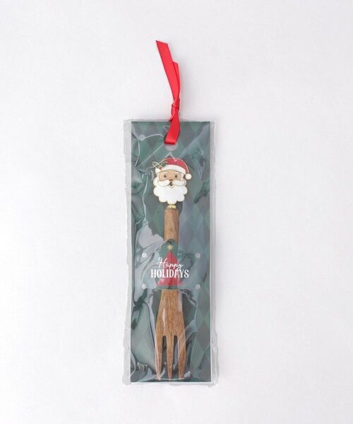 212 KITCHEN STORE / トゥーワントゥーキッチン ストア インテリア・生活雑貨・ホビー・ステーショナリー | クリスマスウッドカトラリー サンタフォーク | 詳細5