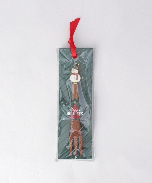 212 KITCHEN STORE / トゥーワントゥーキッチン ストア インテリア・生活雑貨・ホビー・ステーショナリー | クリスマスウッドカトラリー スノーマンフォーク | 詳細5