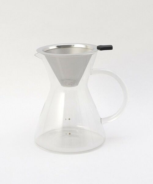 212 KITCHEN STORE / トゥーワントゥーキッチン ストア インテリア・生活雑貨・ホビー・ステーショナリー | nikii cafe ガラスドリッパー＆サーバー（ステンレスフィルター付き） ＜nikii  ニキ＞ | 詳細1