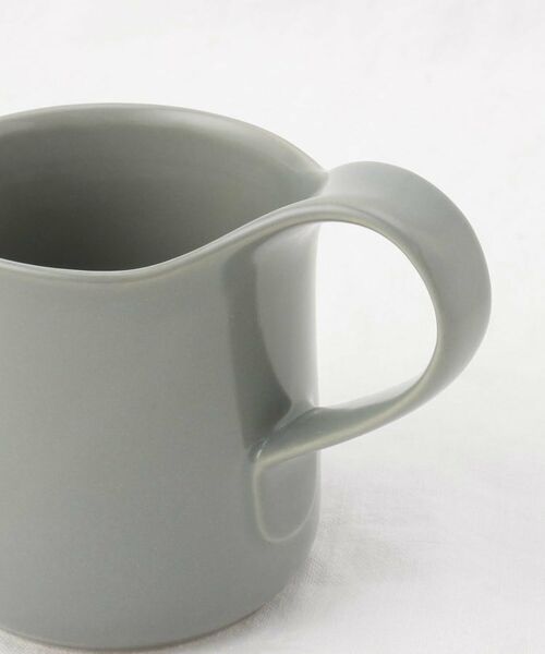 212 KITCHEN STORE / トゥーワントゥーキッチン ストア グラス・マグカップ | カフェマグラージ シルキーグレイッシュブルー ＜ZEROJAPAN ゼロジャパン＞ | 詳細5