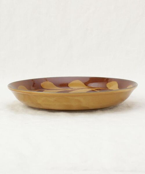 212 KITCHEN STORE / トゥーワントゥーキッチン ストア 食器 | スリップショコラ リーフ スープカレー皿 | 詳細2