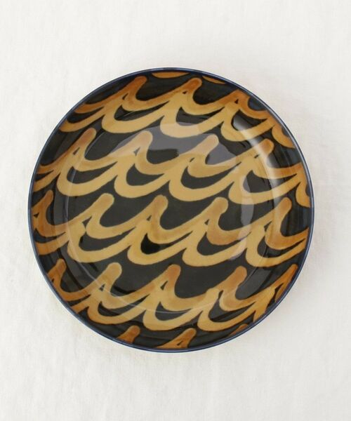 212 KITCHEN STORE / トゥーワントゥーキッチン ストア 食器 | スリップショコラ ウエーブ スープカレー皿 | 詳細3