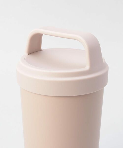 212 KITCHEN STORE / トゥーワントゥーキッチン ストア グラス・マグカップ | holms ハンドル付きタンブラー 370 スモークピンク | 詳細3