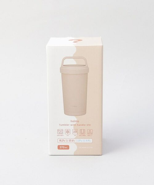 212 KITCHEN STORE / トゥーワントゥーキッチン ストア グラス・マグカップ | holms ハンドル付きタンブラー 370 スモークピンク | 詳細7